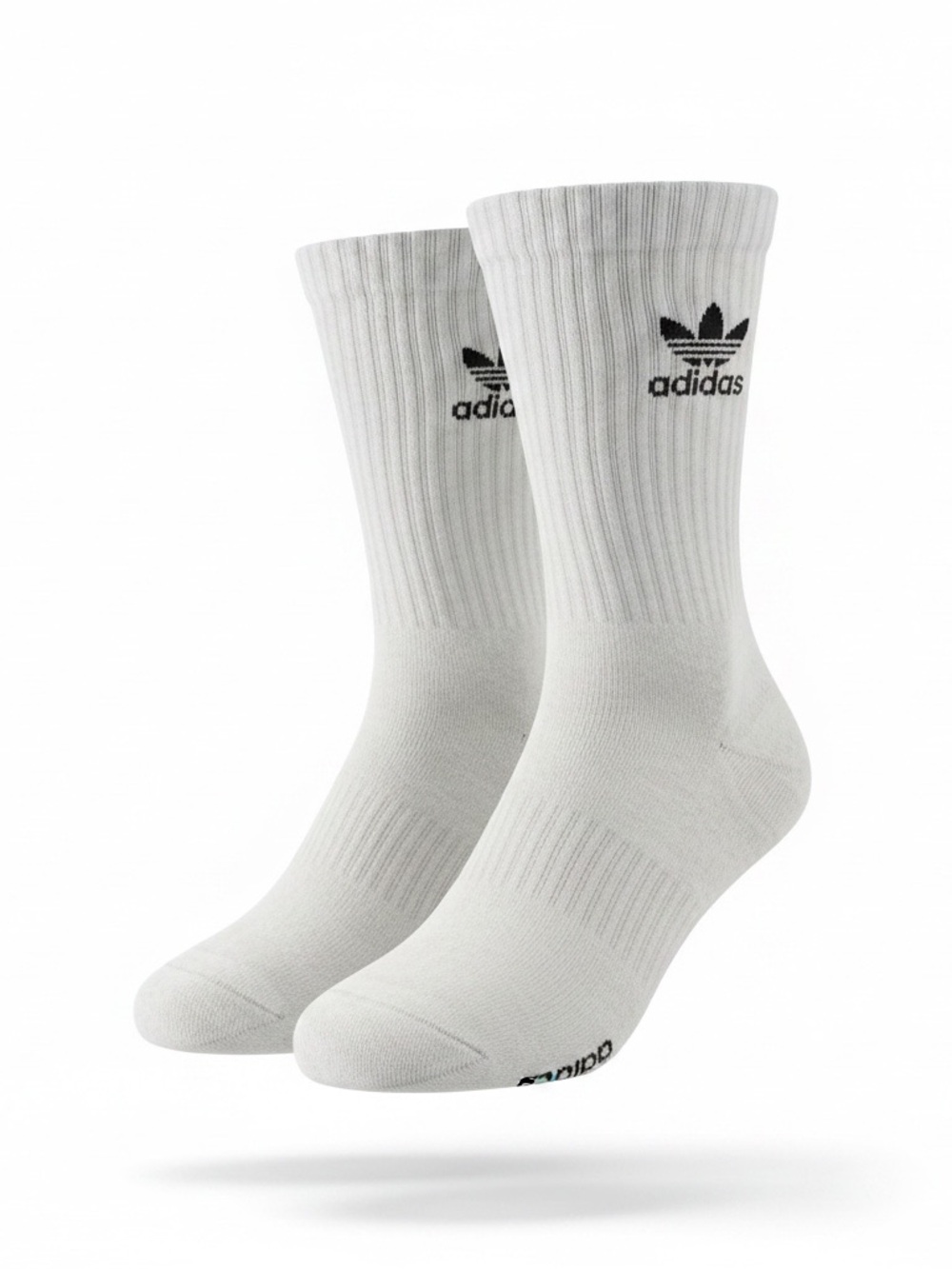Adidas Men's Black and White Athletic Socks NWT!